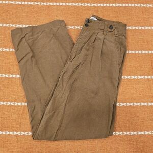 Madewell Harlow Wideleg Pants Brown/Tan Size 0